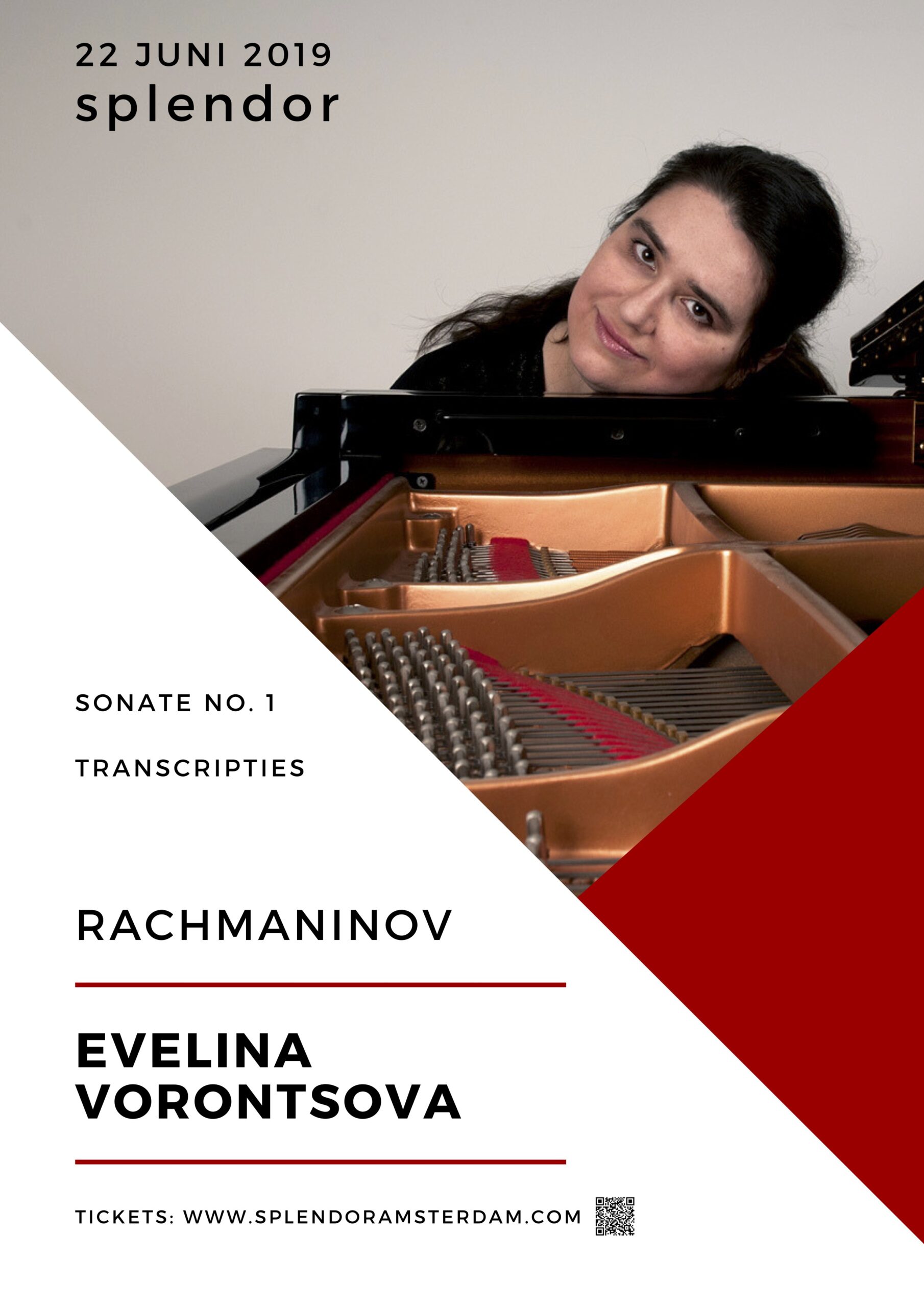 Poster Rachmaninov recital in splendor